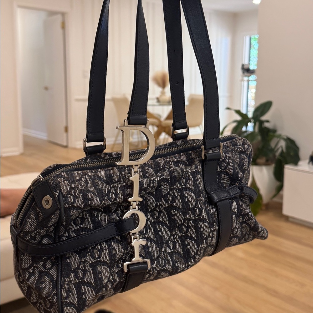 DIOR TROTTER OBLIQUE CHARM BAG